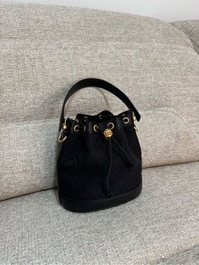 Tory Burch T Monogram Jacquard Bucket Bag
